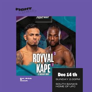 Royval vs Kape at Tippler’s Tap South Bank