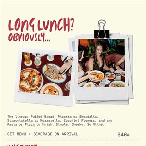 Long Lunches at Miine 