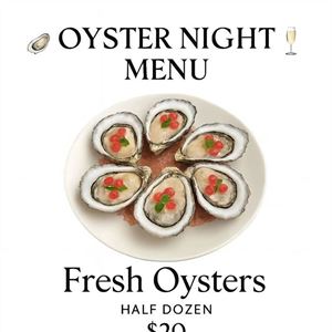 Tuesday Oyster Night