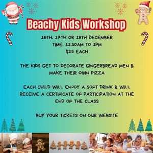Beachy Kids Christmas Workshop
