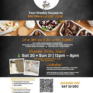 Your New Go-To Greek Hangout