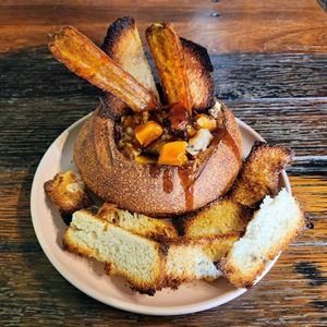 Christmas Dinner Cob Loaf