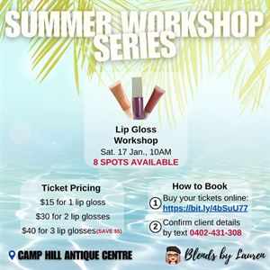 Make Your Own Lip Gloss Workshop