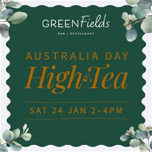Australia Day Weekend High Tea