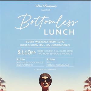 Miss Moneypenny's Bottomless Lunch