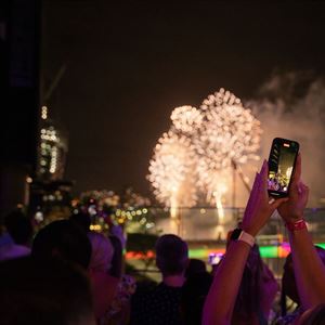 New Year's Eve at WET Deck