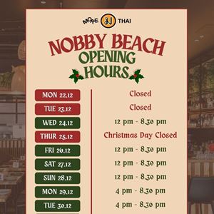Holiday Opening Hours