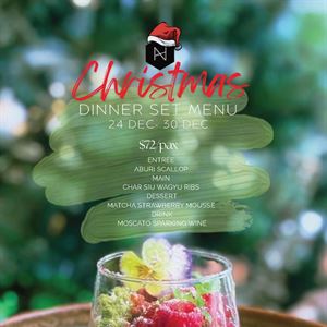 Christmas Dinner Set Menu