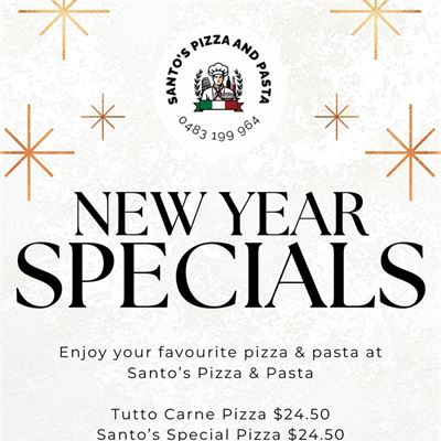 Santo's Pizza & Pasta - Kandos