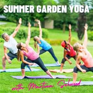 Summer Garden Yoga with Martina Selwood at The Oriana