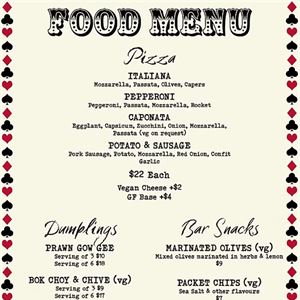 Food at Gasoline Pony