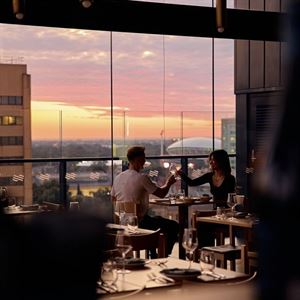 Above the City: Valentine’s at KOOMO