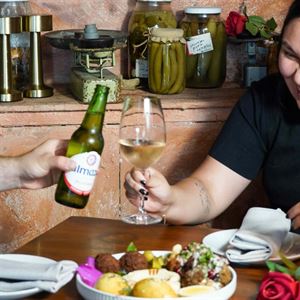 Limited-Edition Valentine’s Mezze Platter with live Belly dancing