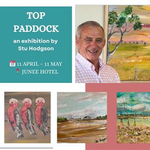 Artist Stu Hodgson showcases Top Paddock Art work