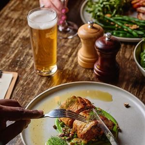 $59pp – Two-course midweek menu