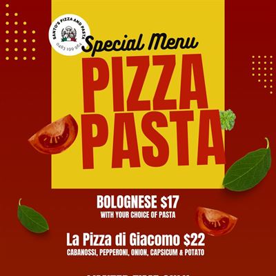 Santo's Pizza & Pasta - Kandos