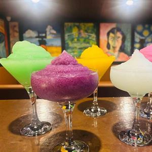 $6 Frozen Cocktails & 50% Off Desserts!