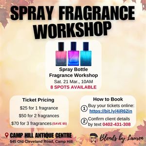 Spray Fragrance Workshop