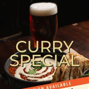 Kick Off the Week with Curry & Pints