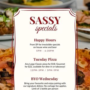 Sassy Specials