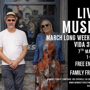 VIDA JAZZ AT WOMBAT FOREST WINERY