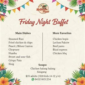 Friday Night Buffet 
