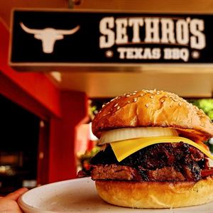 Smokehouse Burgers at Sethro’s Texas BBQ