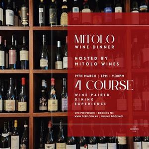 Mitolo Wine Dinner 