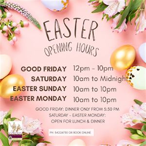 Easter trading hours