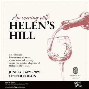 An evening with Helen's Hill Wine