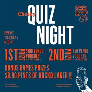 Tuesdays Quiz Night