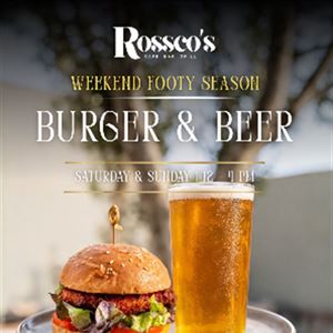 Burger + Beer & Live Sports