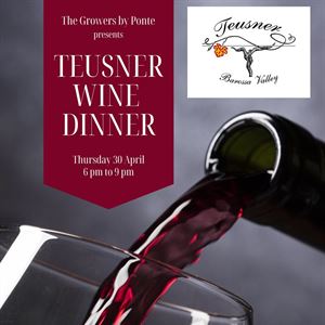 Teusner Wine Dinner | 30.4.2026
