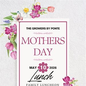 Mother's Day Lunch | Sunday 10th May