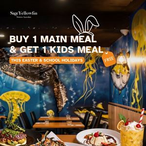 Buy 1 Main Meal and Get 1 Kid Meal Free