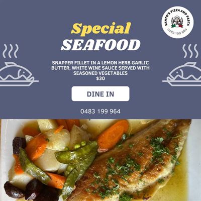 Santo's Pizza & Pasta - Kandos