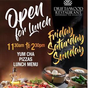 Yum Cha Pizzas & Weekend Lunch At Drift & Wood