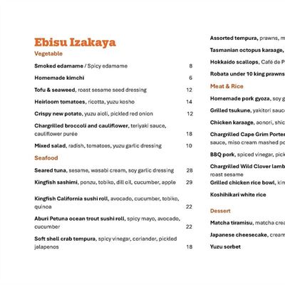 Ebisu Izakaya