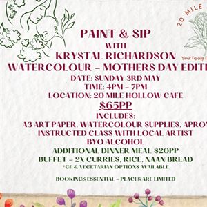 Mother’s Day Paint & Sip With Krystal Richardson