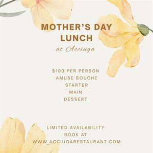 mother's Day lunch 