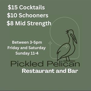 Weekend drink specials