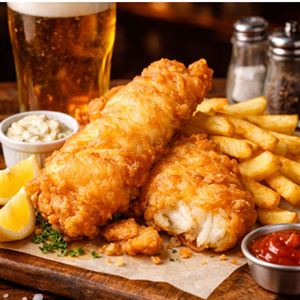 Monday Fish & Chips Night - Kids Eat Free