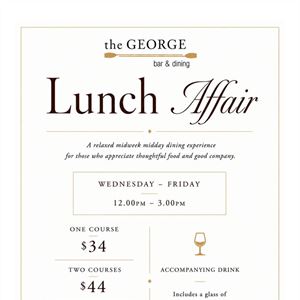 The George Lunch Affair