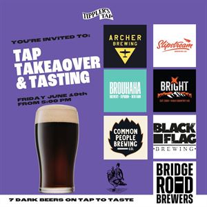 Dark Beer Tap Takeover at Tipplers Tap