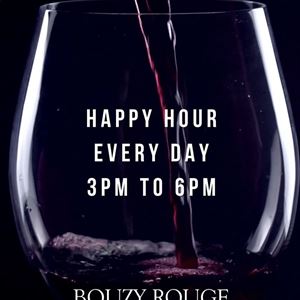 Happy Hour at Bouzy Rouge
