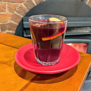 Hot spiced wine