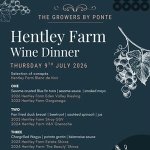 Hentley Farm Wine Dinner 
