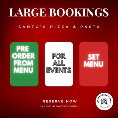 Santo's Pizza & Pasta - Kandos