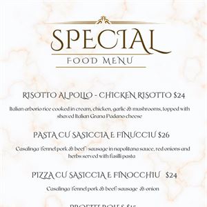Casalinga Sausage Specials Have Arrived!