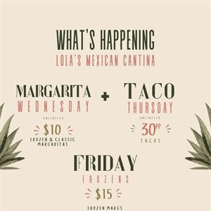 What's Happening at Lola's